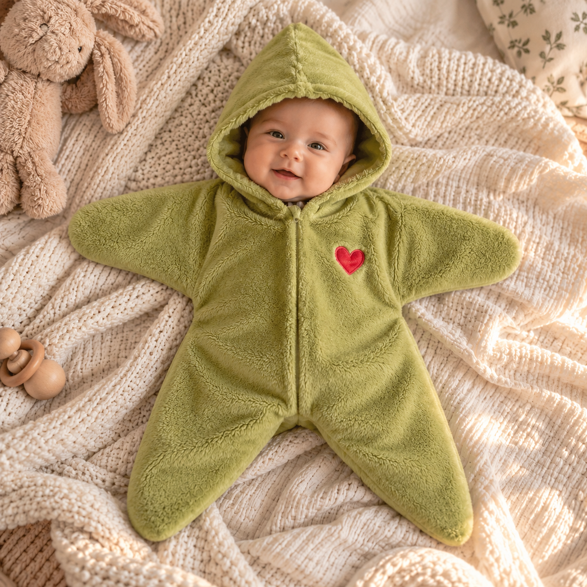 Combinaison étoile pour bébé