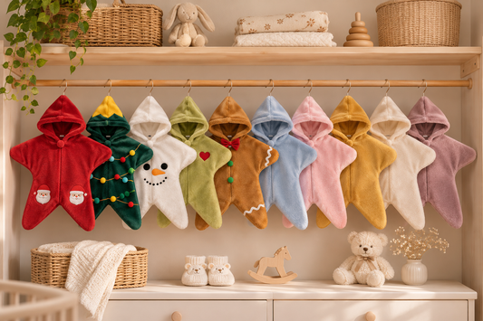 Garde-robe de combinaisons étoile pour bébé